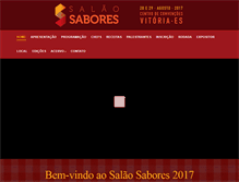 Tablet Screenshot of feirasabores.com.br